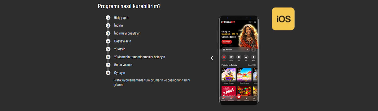 Indir iOS App casino Türkiye. 